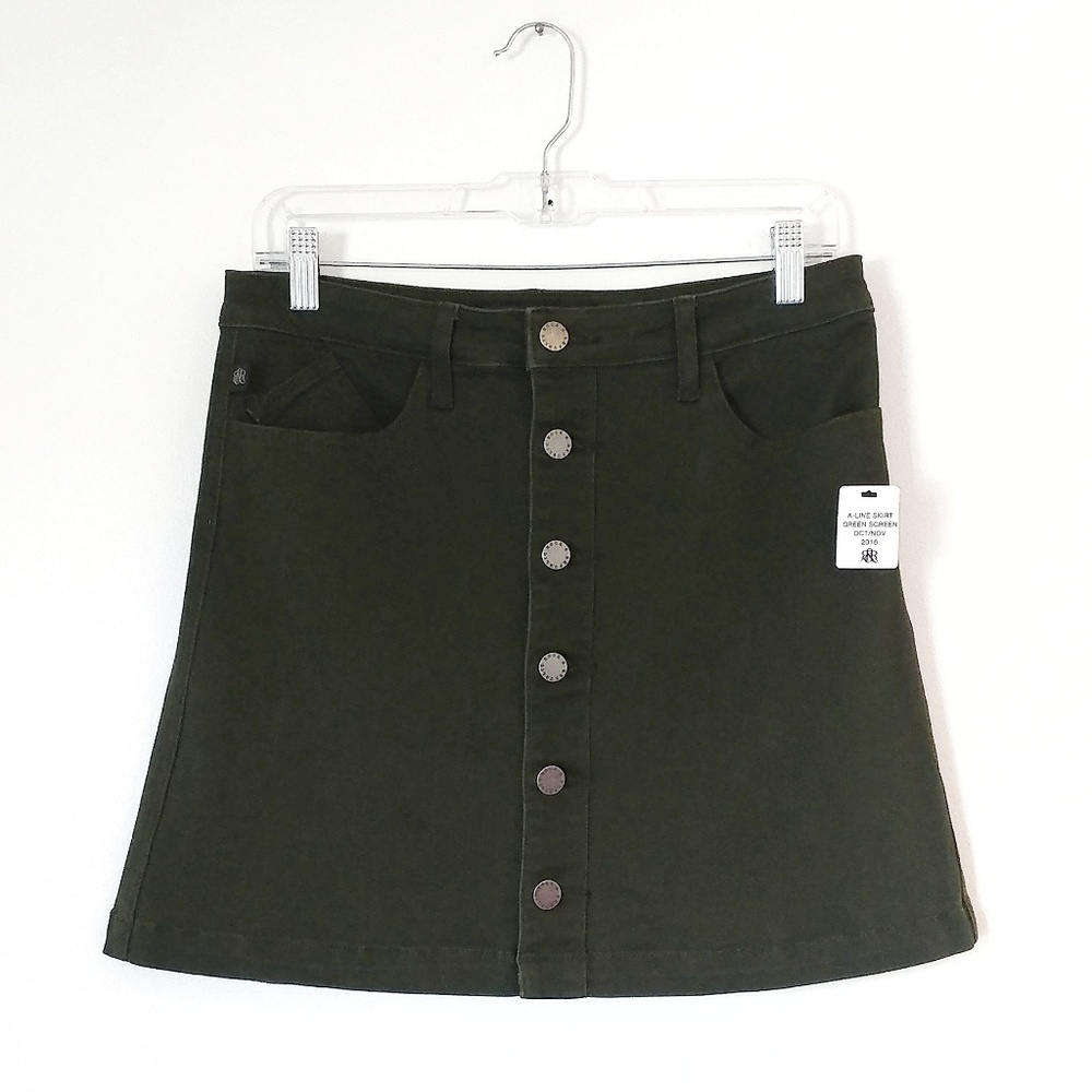 ROCK & REPUBLIC Denim Mini Skirt Size 6